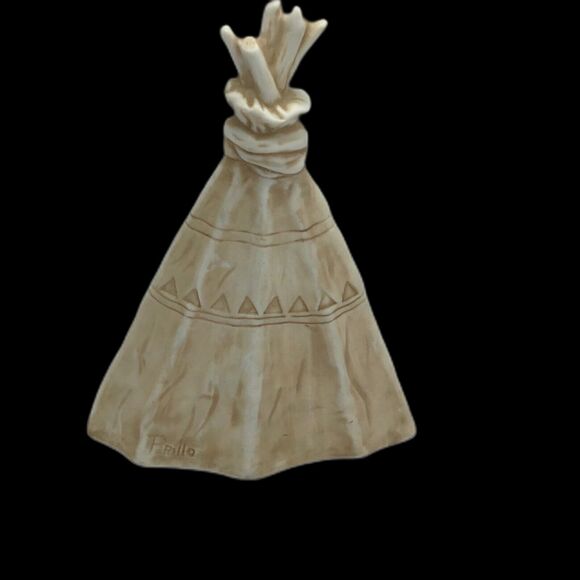 Gregory Perilllo Sagebrush Kids Native American  Papoos Angel Teepee Figurine - Picture 4 of 8